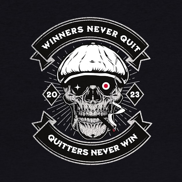 Winners Never Quit t-shirt, motivational t-shirt, Unisex t-shirt, ladies t-shirt, t-shirt for men, gift, gym t-shirt,  workout t-shirt, tees by Clinsh Online 